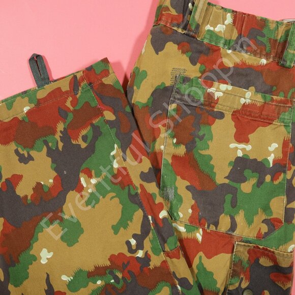 Swiss Army Other - Swiss Army Pants Mens 32 Multicolor Alpenflage Camo Combat Field Trousers
